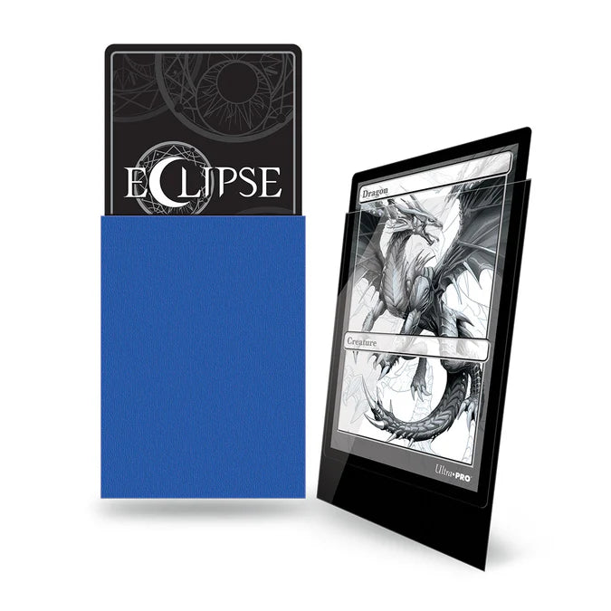Eclipse Gloss Standard Sleeves 100 Pack - Pacific Blue