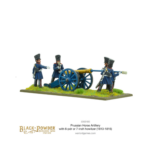 Napoleonic Prussian Horse Artillery with 6-pdr (1813-1815)