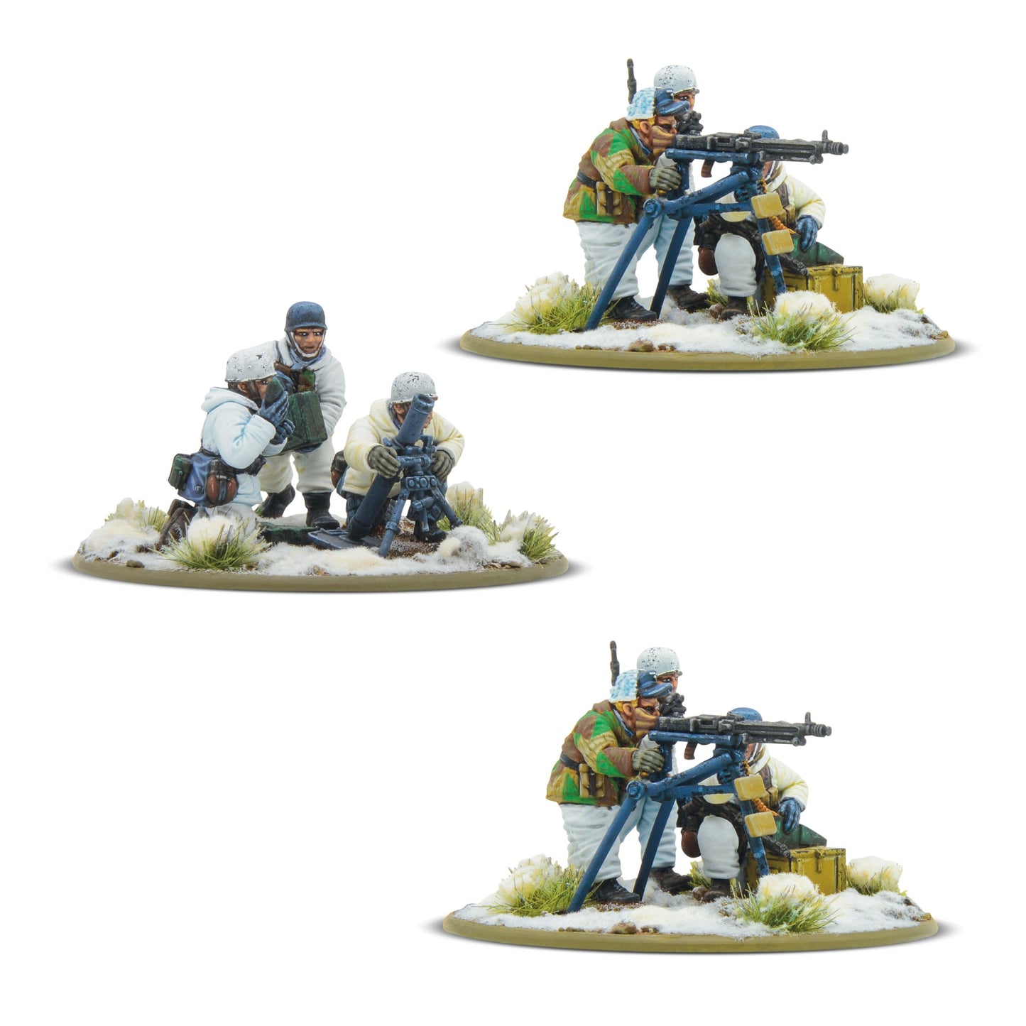 German Fallschirmjager Winter Heavy Weapons Platoon