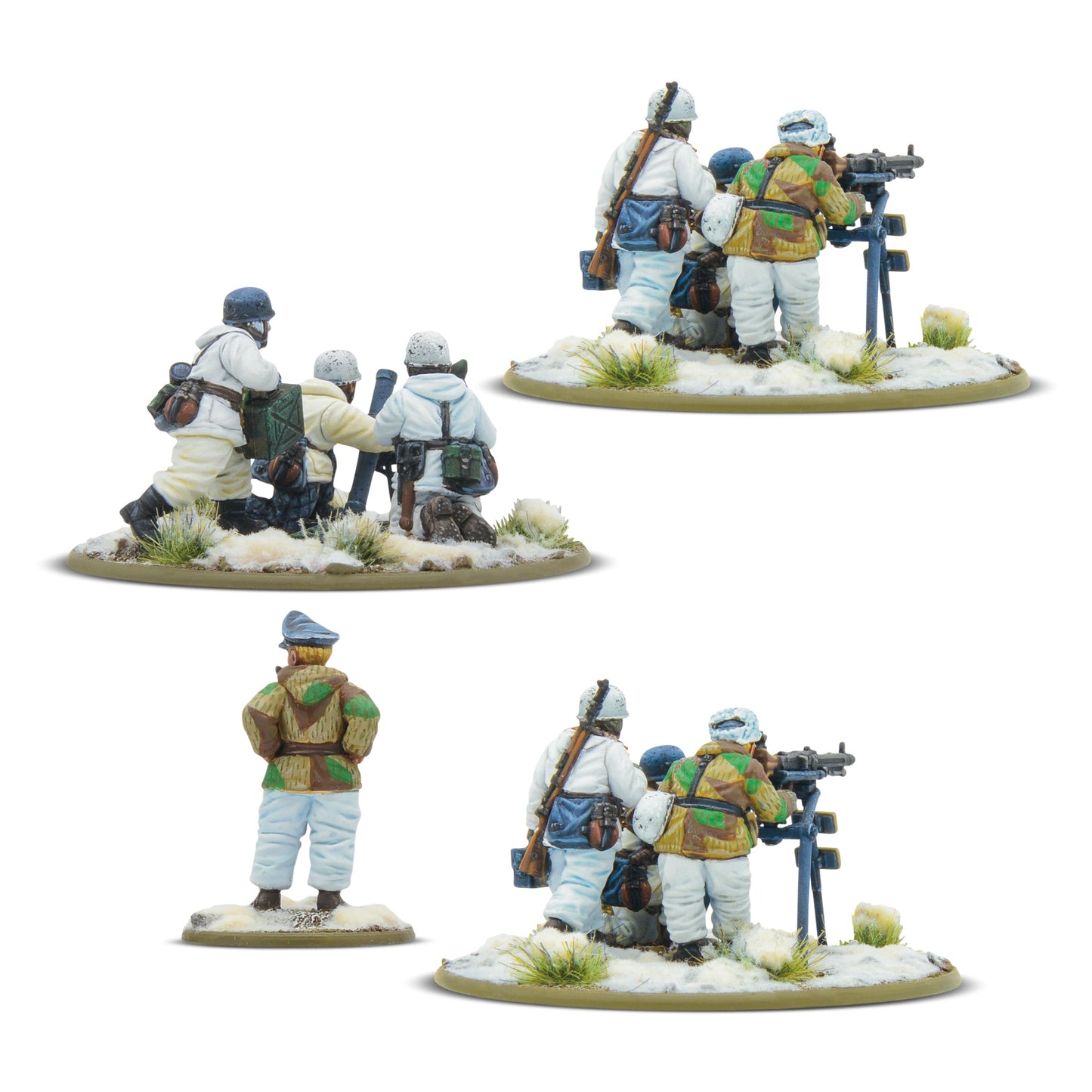 German Fallschirmjager Winter Heavy Weapons Platoon