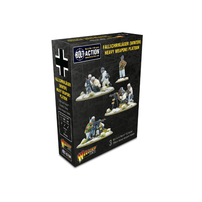 German Fallschirmjager Winter Heavy Weapons Platoon
