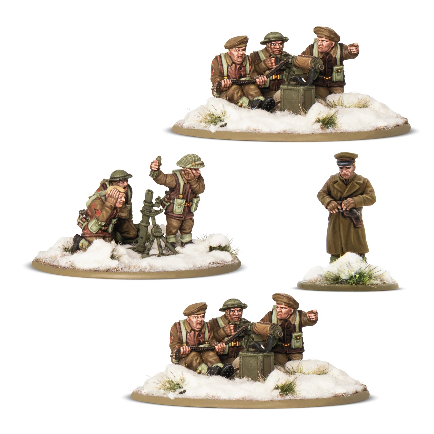 British & Canadian infantry (winter) heavy weapons platoon