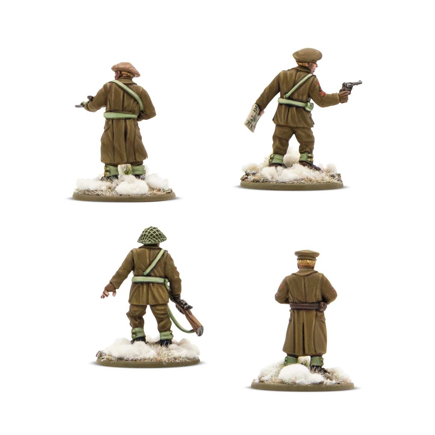 British & Canadian infantry (winter) platoon commanders