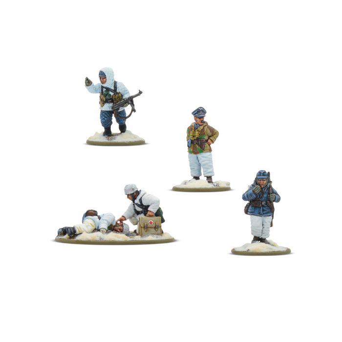 German Fallschirmjager Winter HQ