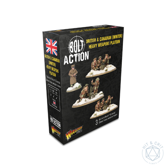 British & Canadian infantry (winter) heavy weapons platoon