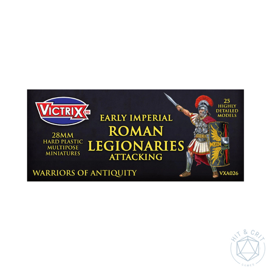 Early Imperial Roman Legionaries Attacking