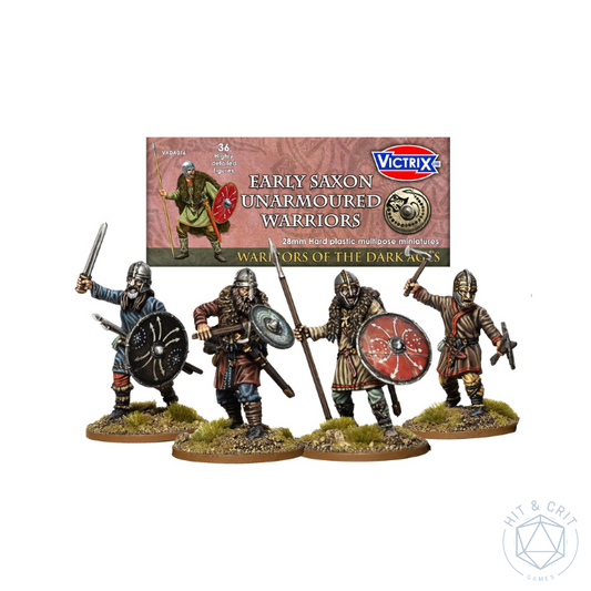 Early Saxon Unarmoured Warriors