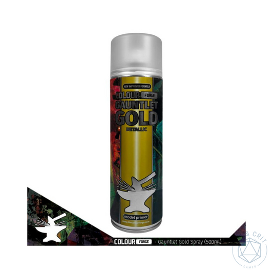 Colour Forge Spray: Gauntlet Gold
