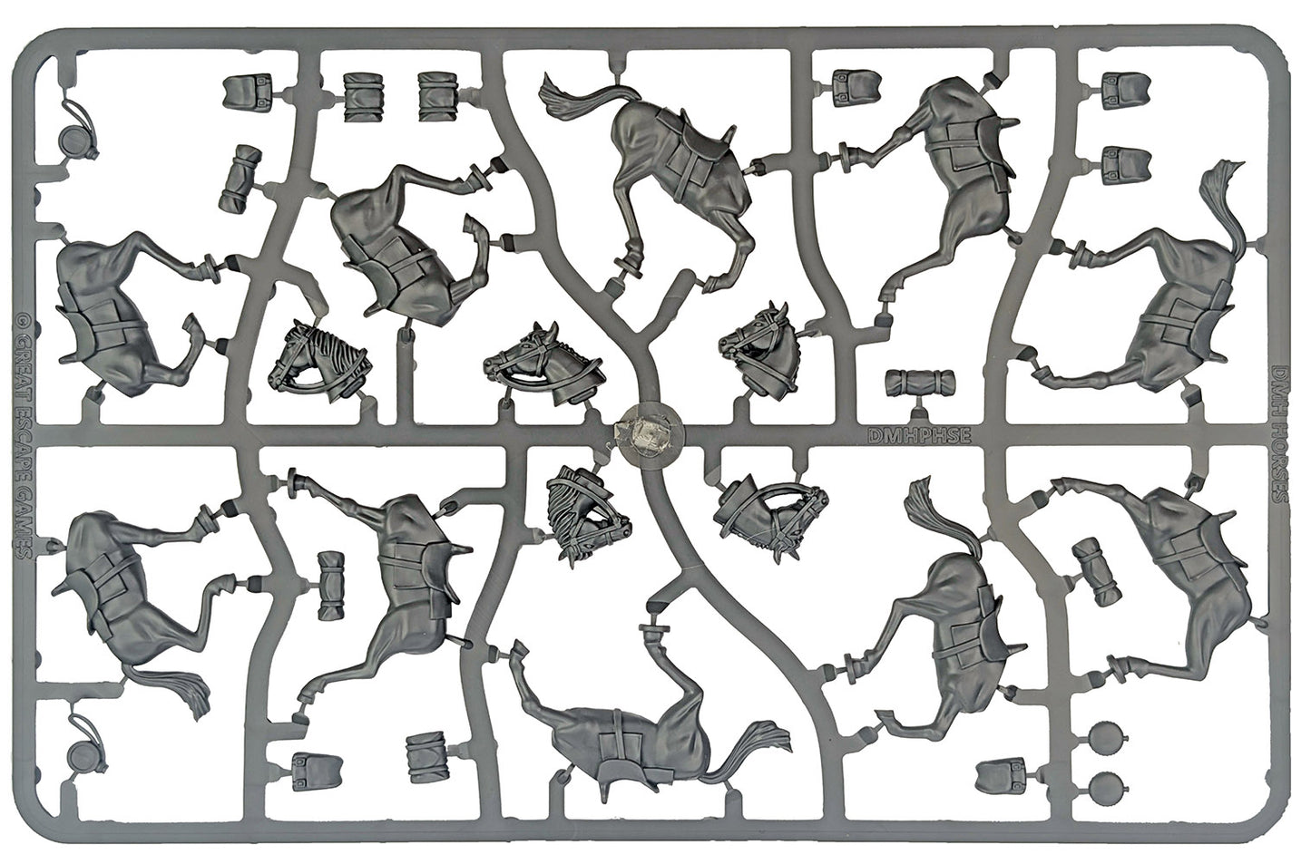 Dead Man’s Hand Plastic Mounted Gunfighters