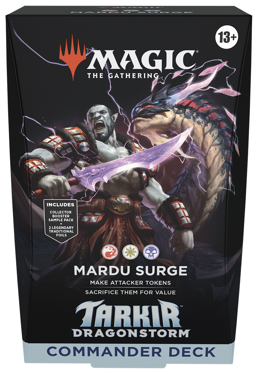 MTG: Tarkir: Dragonstorm Commander Deck Mardu Surge