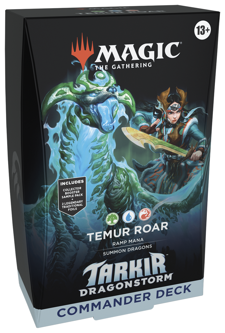 MTG: Tarkir: Dragonstorm Commander Deck Temur Roar