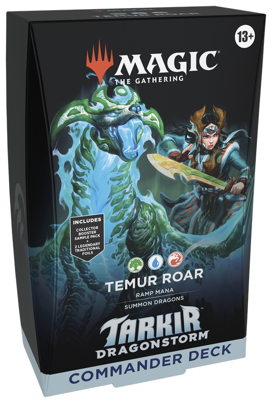 MTG: Tarkir: Dragonstorm Commander Deck Temur Roar