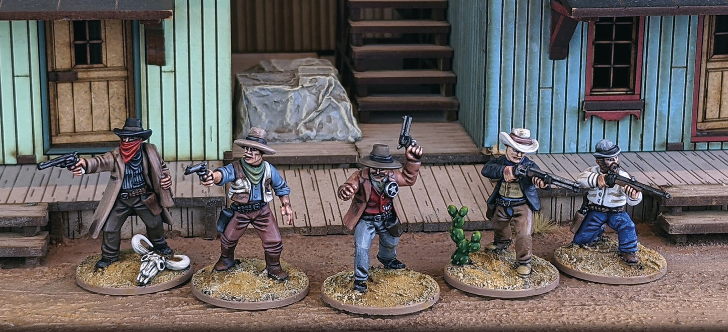 Dead Man’s Hand Plastic Gunfighters