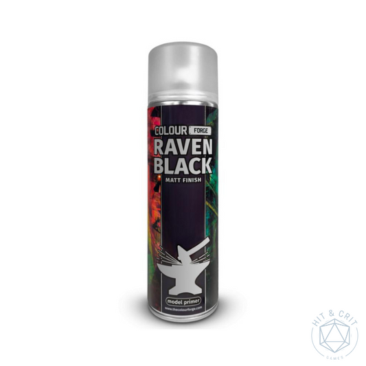 Colour Forge Spray: Raven Black
