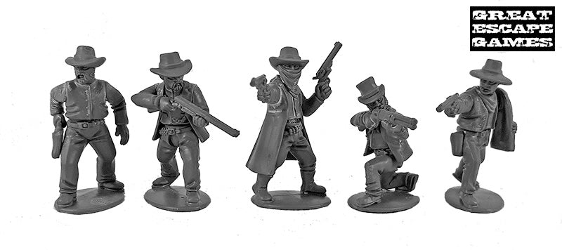 Dead Man’s Hand Plastic Gunfighters