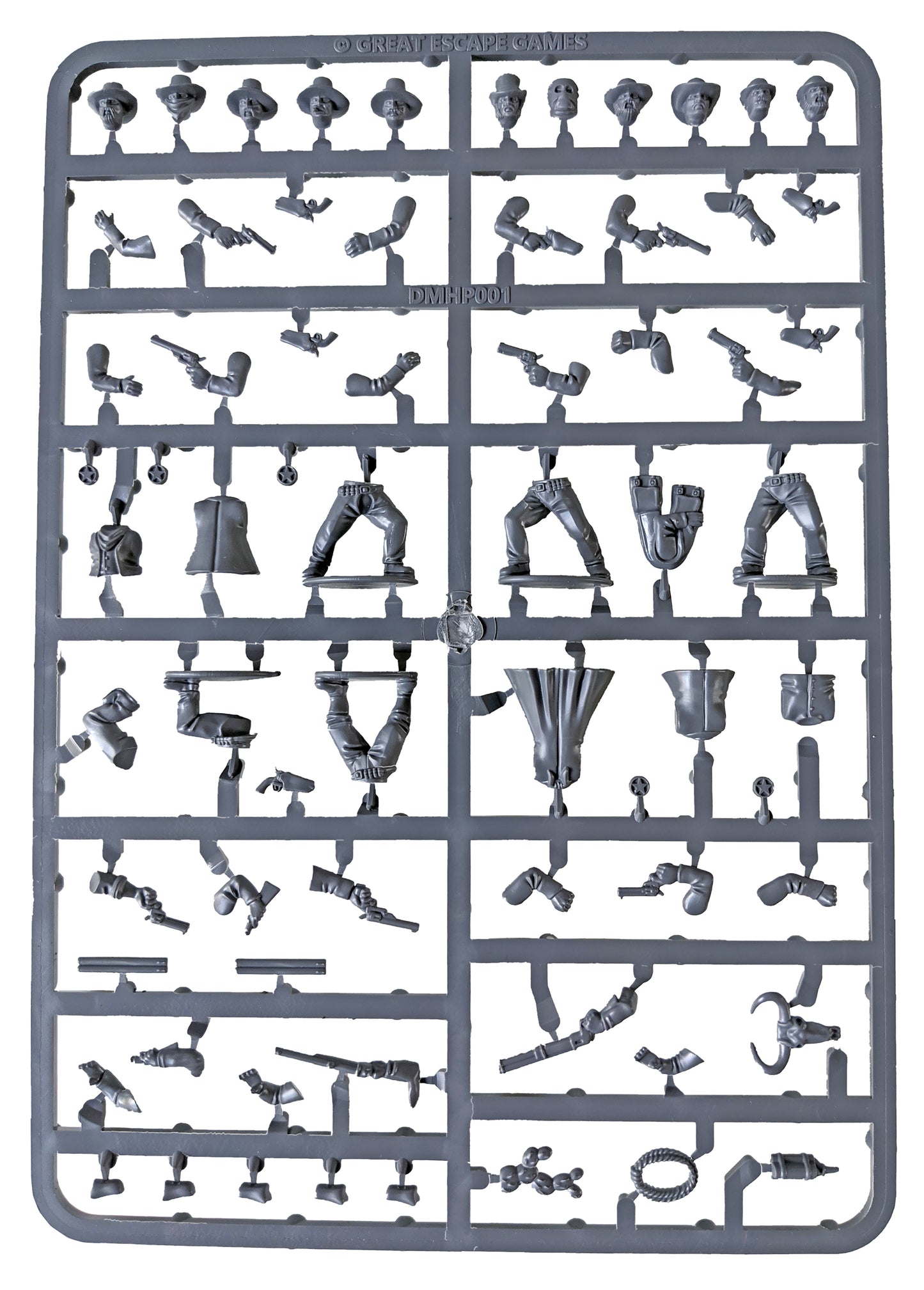 Dead Man’s Hand Plastic Gunfighters