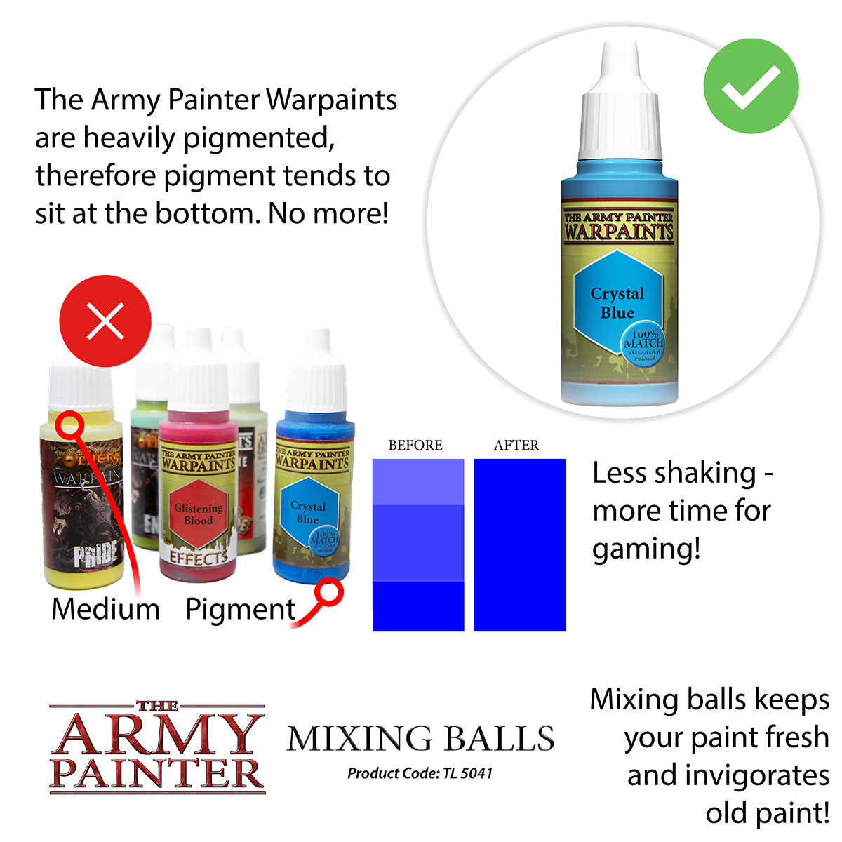 Mixing balls