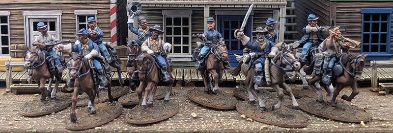 Dead Man's Hand REDUX Mounted US Cavalry (& Buffalo Soldiers)