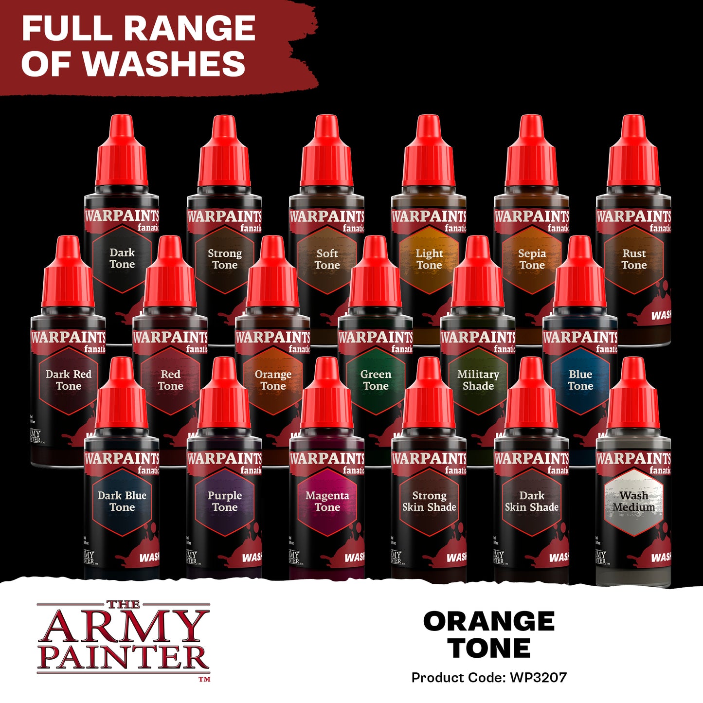 Warpaints Fanatic Wash: Orange Tone