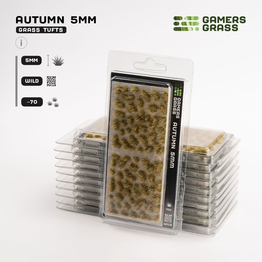 Gamer's Grass Autumn 5mm Tufts Wild