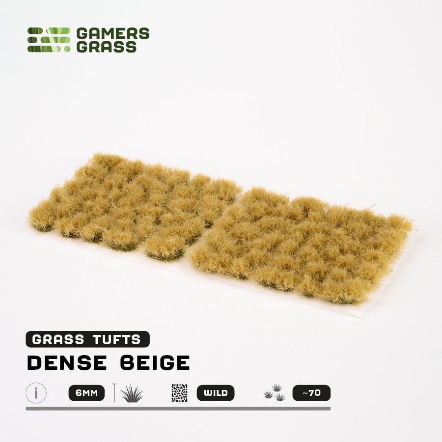 Gamer's Grass Dense Beige Tufts 6mm