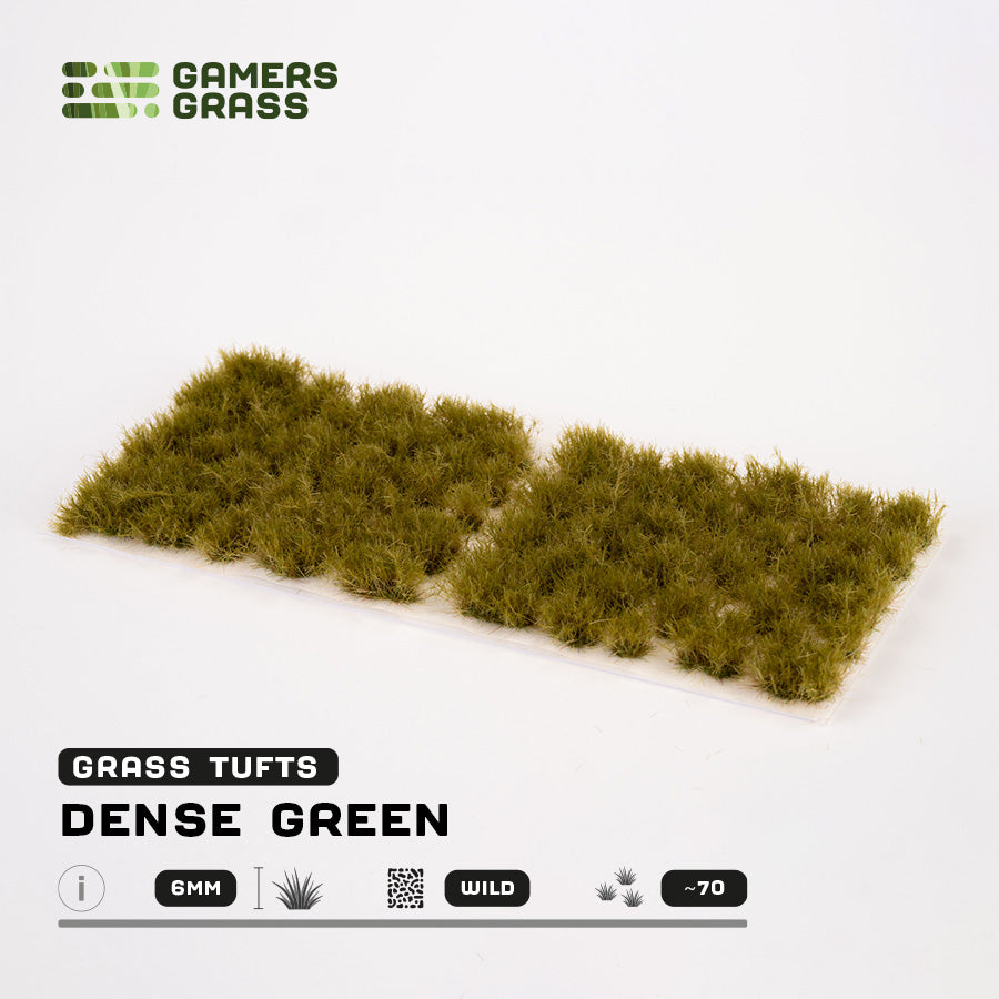 Gamer's Grass Dense Green Tufts 6mm