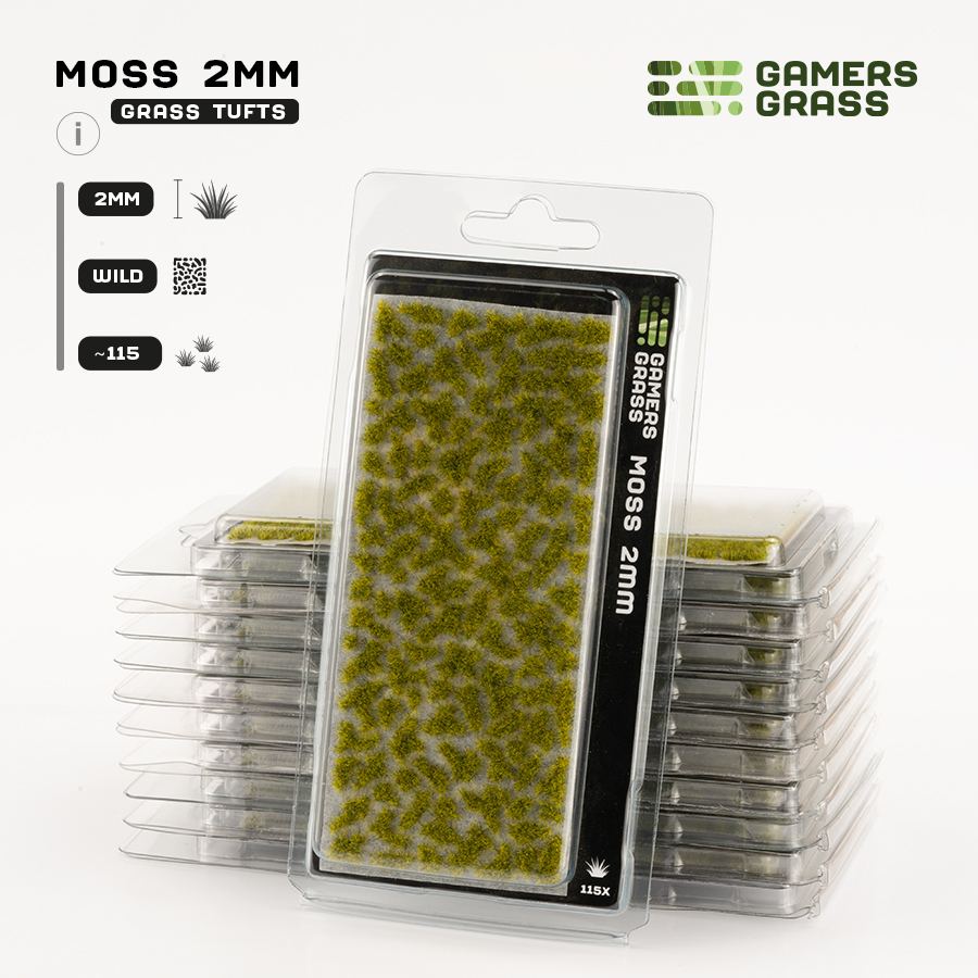 Gamer's Grass Moss 2mm Wild