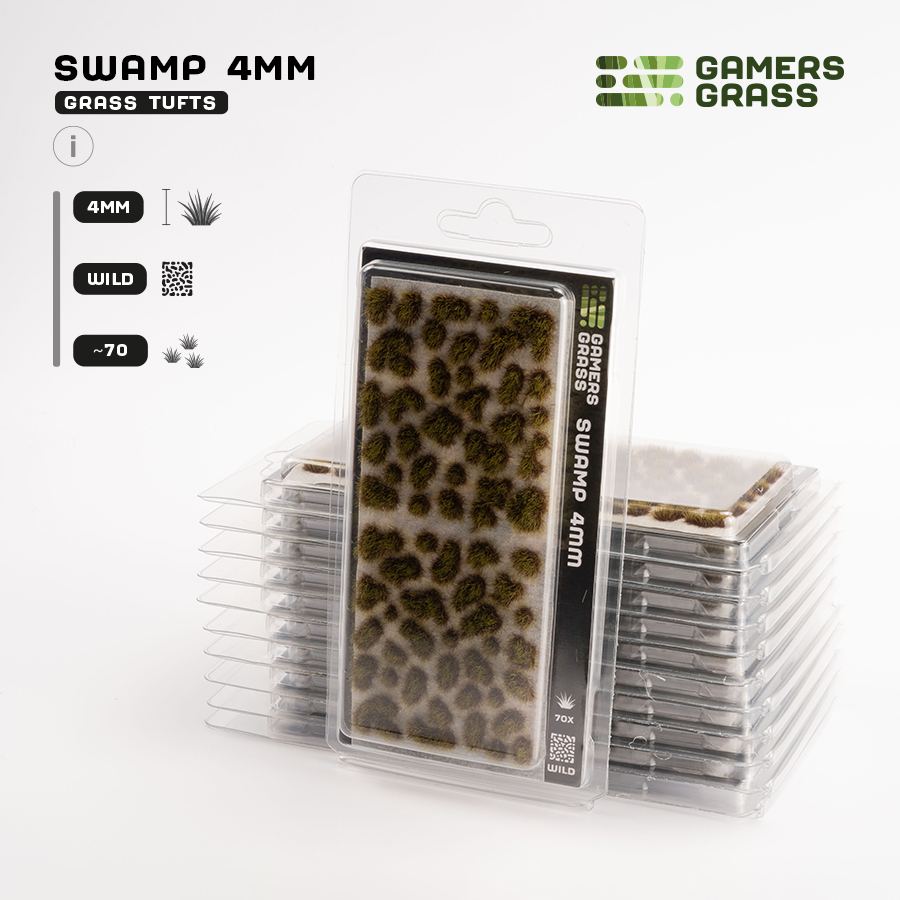 Gamer's Grass Swamp 4mm Tufts Wild
