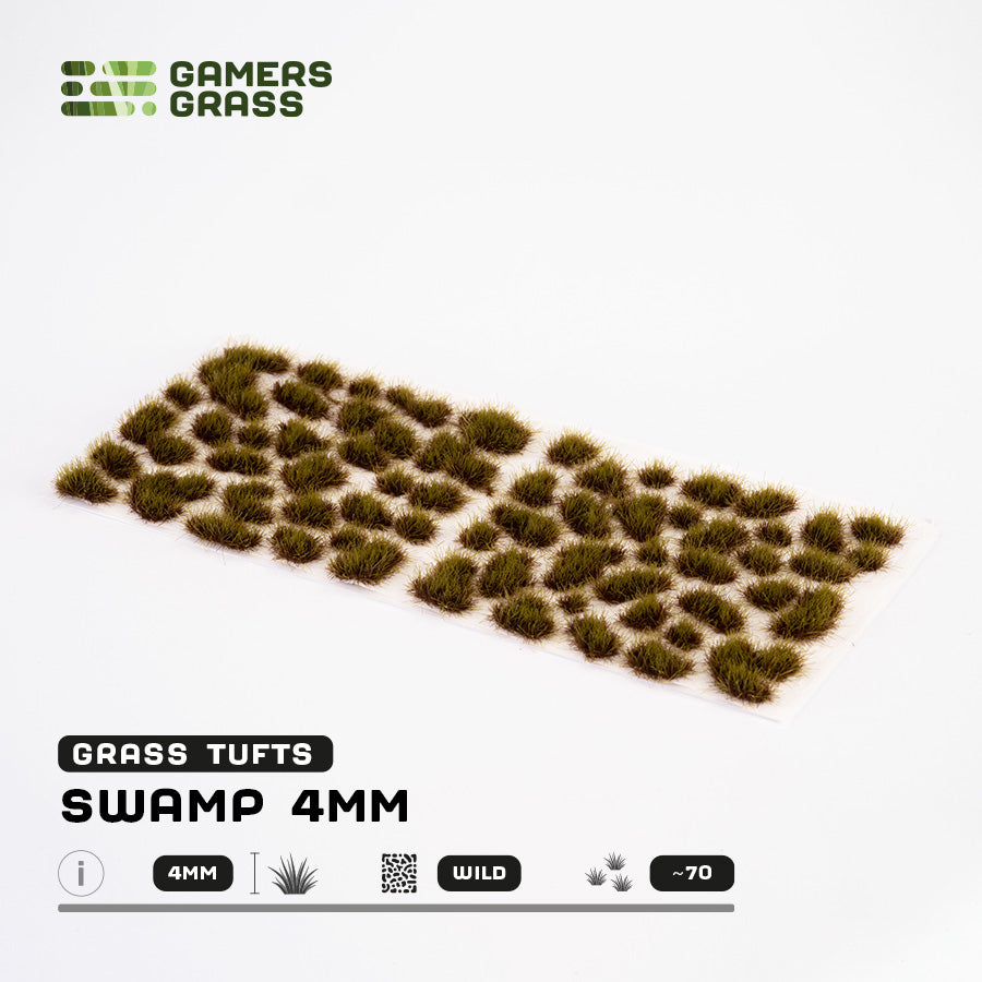 Gamer's Grass Swamp 4mm Tufts Wild