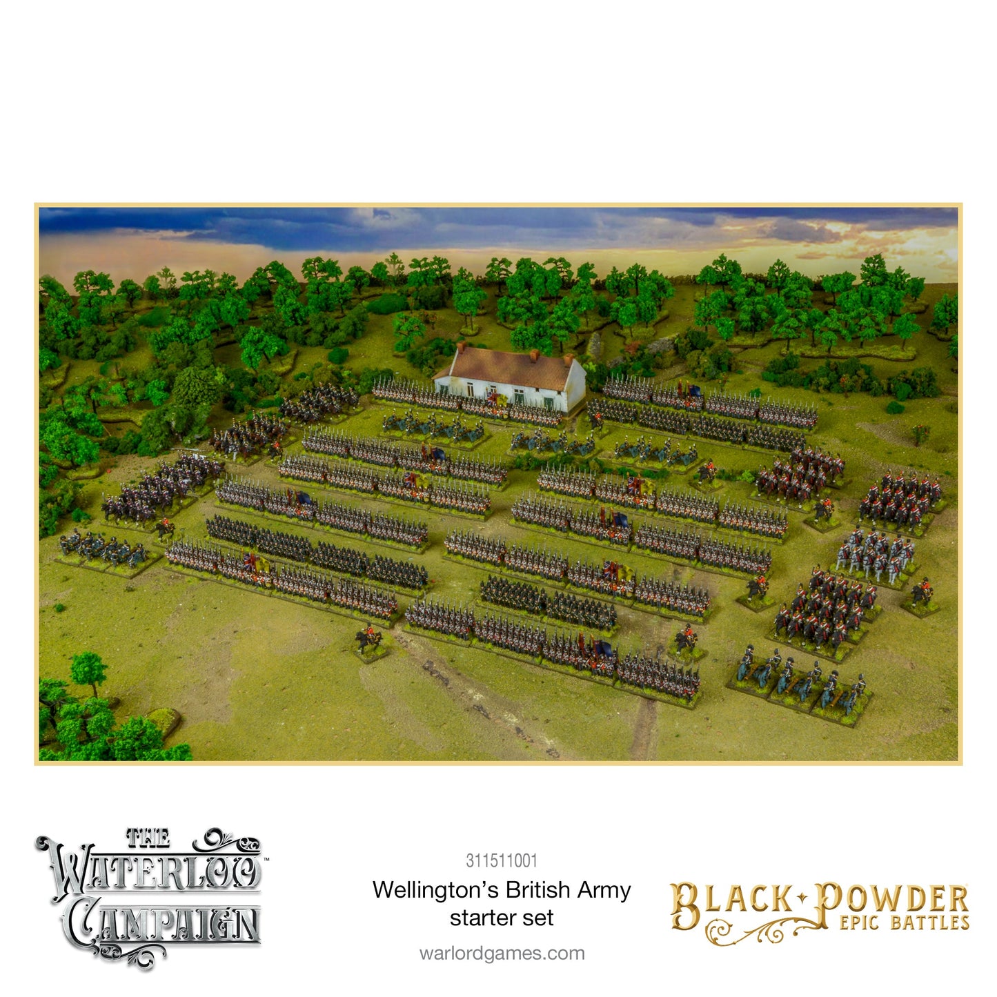 BP Epic Battles: Waterloo - British Starter Set