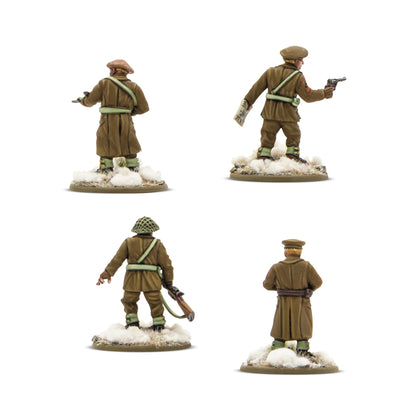 British & Canadian infantry (winter) platoon commanders