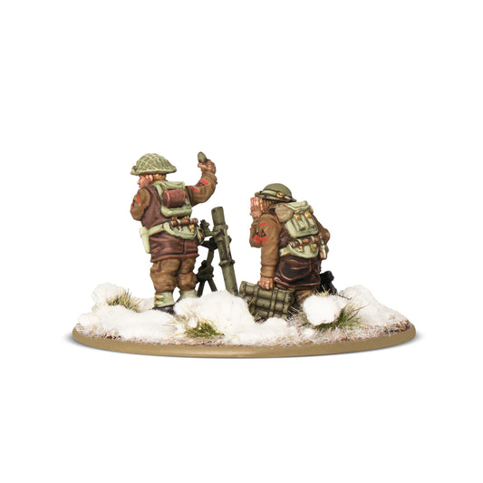 British & Canadian infantry (winter) medium mortar team