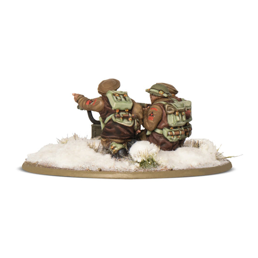 British & Canadian infantry (winter) medium machine gun team