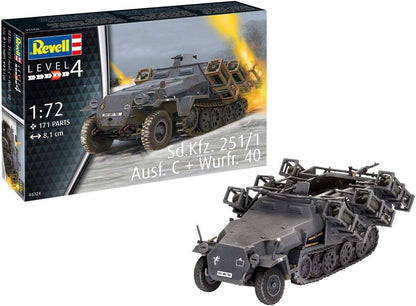 1:72 sd.Kfz. Ausf C Wurfr.40