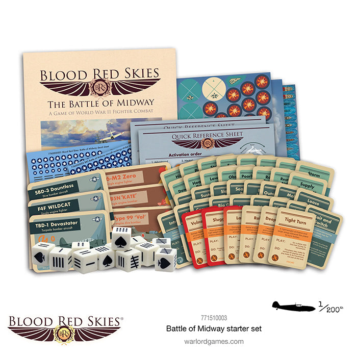 Blood Red Skies - The Battle of Midway Starter Set