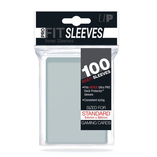 PRO-Fit Standard Size Deck Protectors 100 Pack