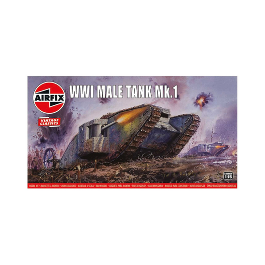 1:76 World War I Tank Kit