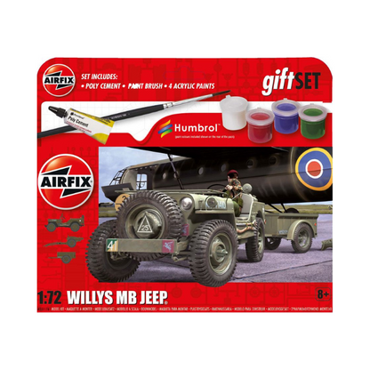 Airfix 1:72 Willys MB Jeep Starter Set