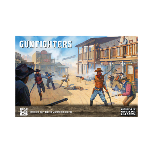 Dead Man’s Hand Plastic Gunfighters