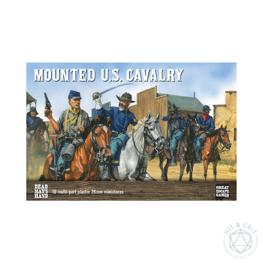 Dead Man's Hand REDUX Mounted US Cavalry (& Buffalo Soldiers)