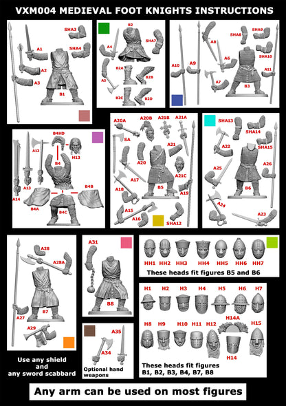 Medieval Foot Knights