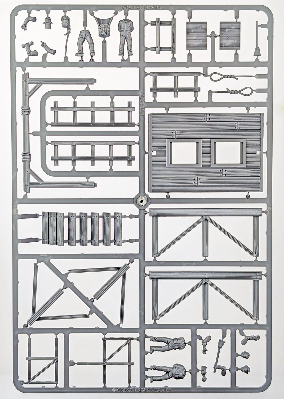 Dead Man's Hand Gallows Set