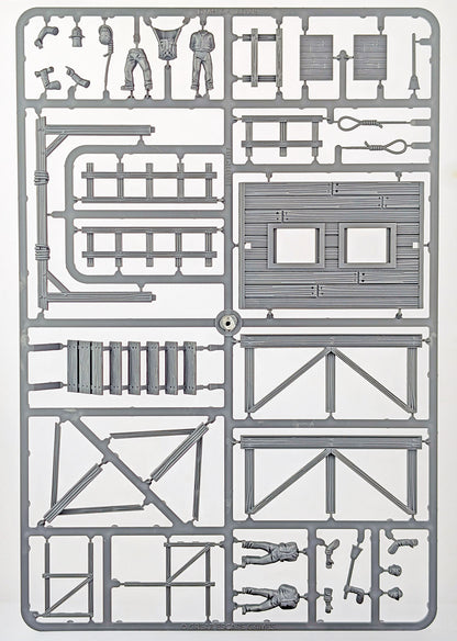 Dead Man's Hand Gallows Set