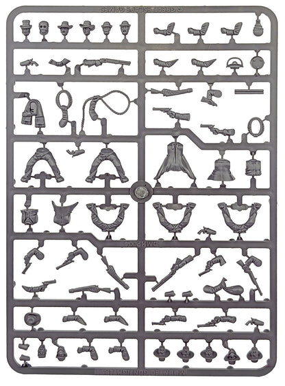 Dead Man’s Hand Plastic Mounted Gunfighters
