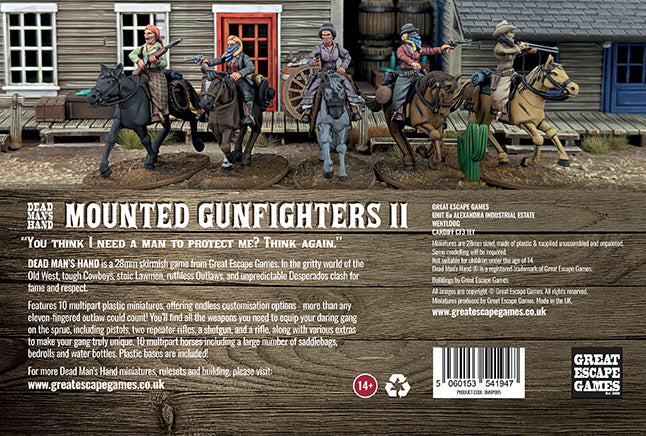 Dead Man's Hand REDUX Mounted Gunfighters II - The Ladies