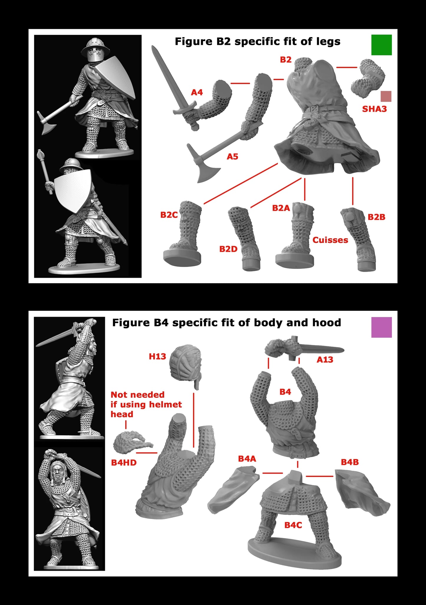 Medieval Foot Knights