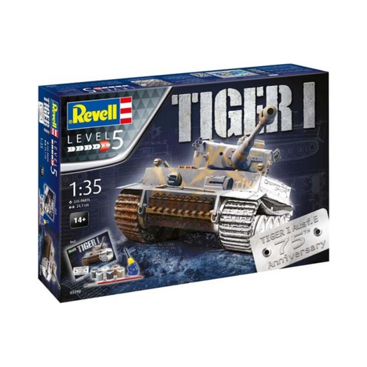 Revell 1:35 Tiger I 75th Anniversary Model Set