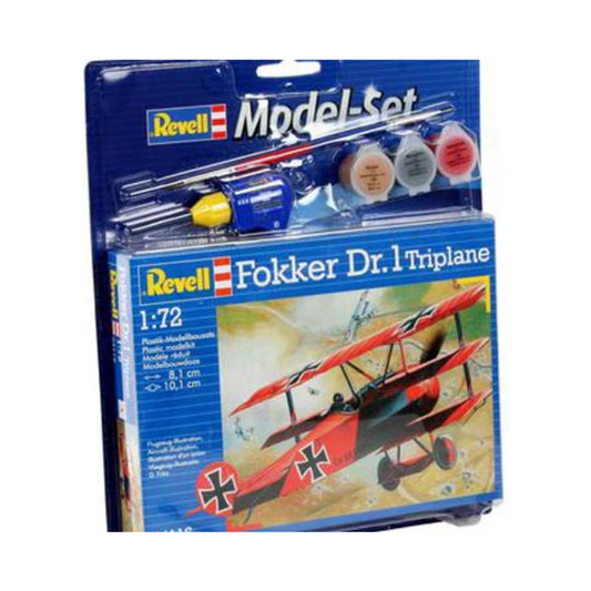 Revell 1:72 Fokker Dr.1 Triplane Model Set