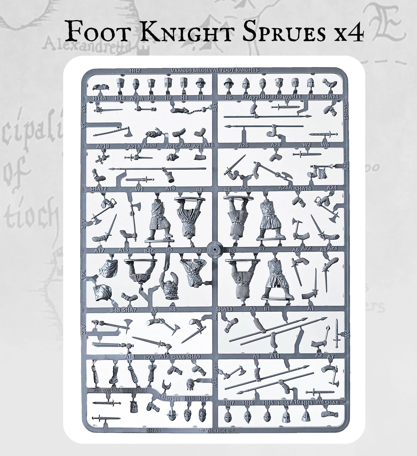 Medieval Foot Knights