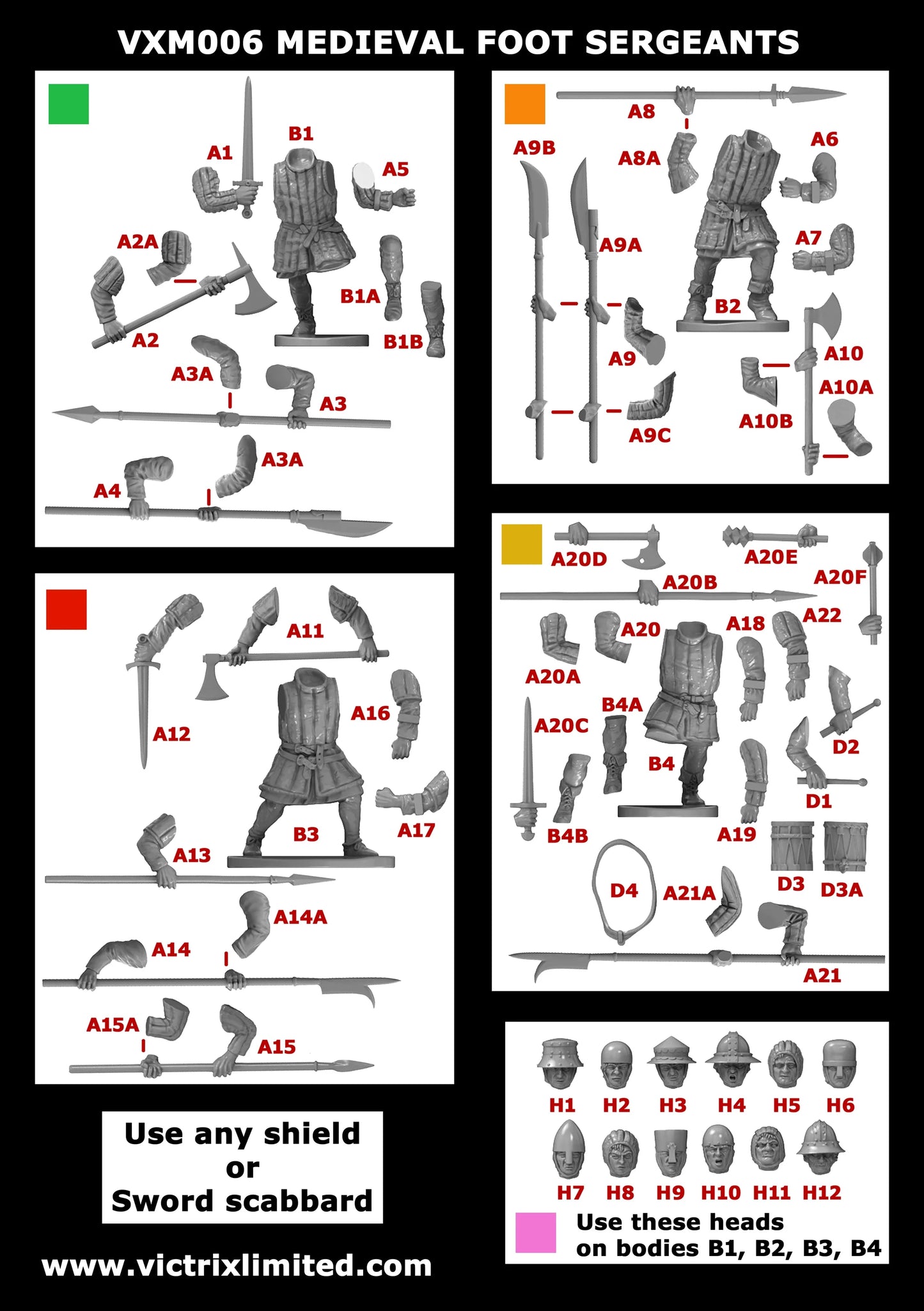 Medieval Foot Sergeants